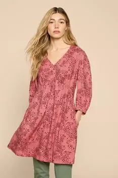 Туника Lucy ecovero White Stuff, розовый