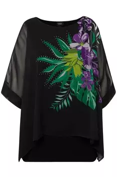 Туника MIAMODA Tunic, черный