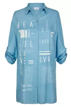 Туника MIAMODA Tunic, небесно-синий