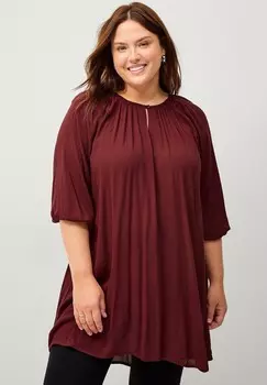 Туника MILA Ellos Plus collection, Бордо