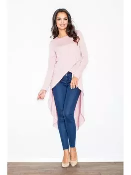Туника обычного кроя Figlfigl, розовый