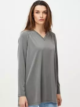 Туника пзлиппа Pulz Jeans, серый