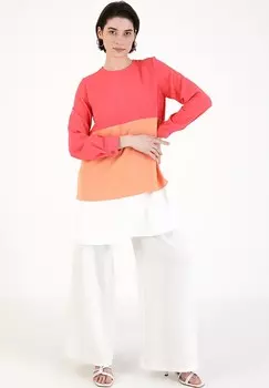 Туника REFKA CASUAL Modanisa, розовый