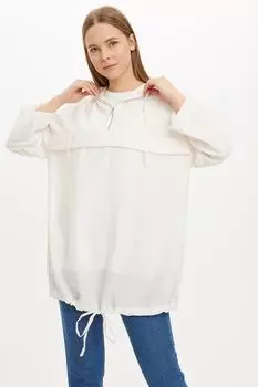 Туника - Розовый - Классический крой DeFacto