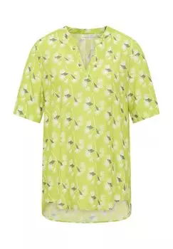 Туника с коротким рукавом СВОБОДНОГО ФИТА ETERNA, цвет Acid Lemon