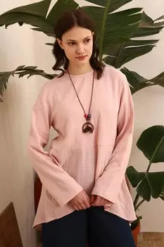 Туника с ожерельем и пуговицами из 100% хлопка Powder ALL DAY