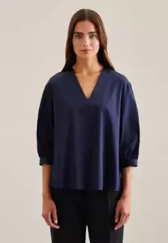 Туника seidensticker "Черная роза", синий