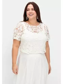 Туника sheego, белый