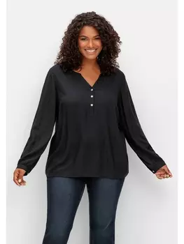 Туника sheego, черный
