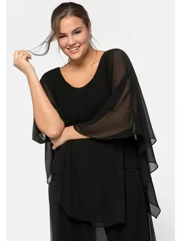 Туника sheego, черный