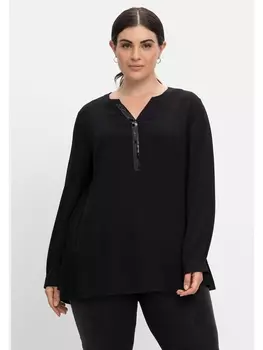 Туника sheego, черный