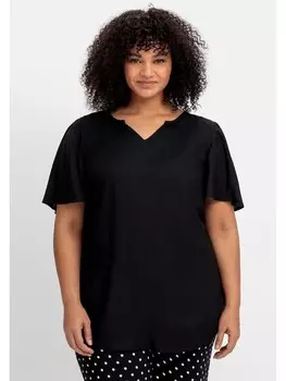 Туника sheego, черный