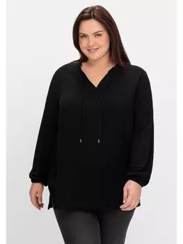 Туника sheego, черный