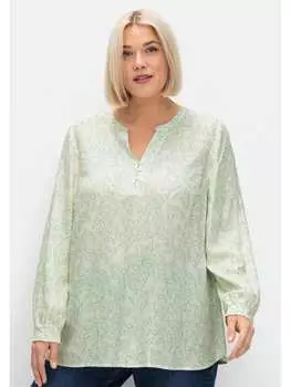 Туника sheego, цвет champagner gemustert