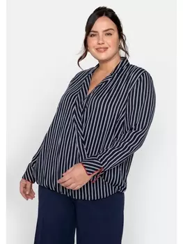 Туника sheego, цвет marine gestreift