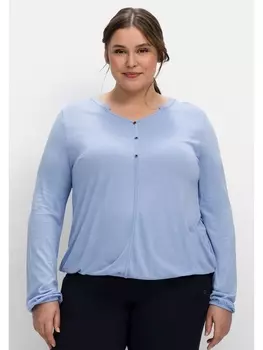 Туника sheego, цвет mittelblau