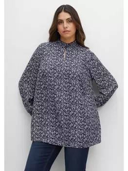 Туника sheego, цвет nachtblau bedruckt