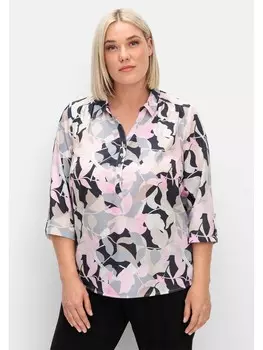 Туника sheego, цвет ros gemustert