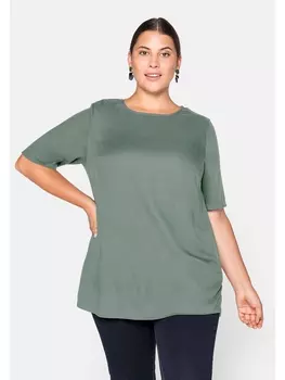 Туника sheego, цвет salbeigrn