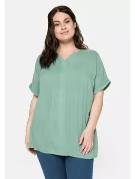 Туника sheego, цвет salbeigrn