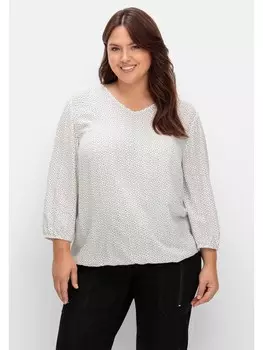 Туника sheego, цвет wei gemustert