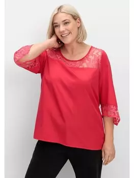 Туника sheego, красный