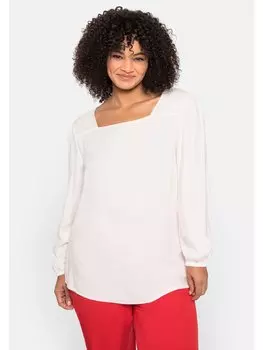 Туника sheego, кремовый