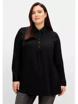 Туника sheego Long, черный