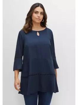 Туника sheego Long, ночной синий