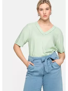 Туника sheego, мятный