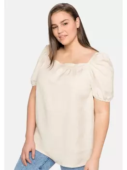 Туника sheego, натуральный