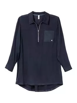 Туника Sheego, ночная синяя