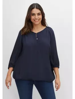 Туника sheego, ночной синий