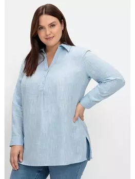 Туника sheego, синий