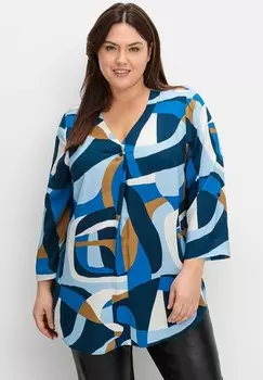 Туника Sheego, синий