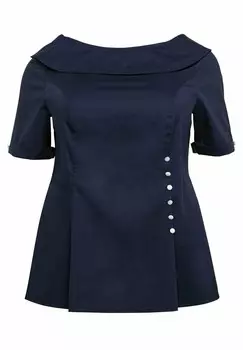 Туника Sheego, темно-синий