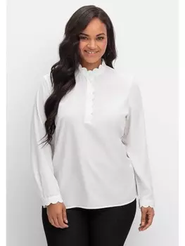 Туника sheego Tunika, белый