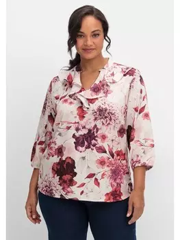 Туника sheego Tunika, цвет beere gemustert