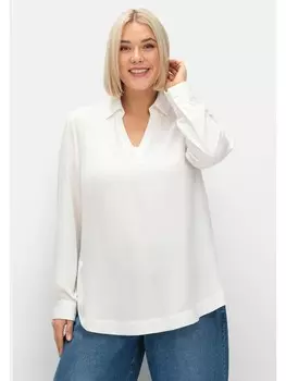 Туника sheego Twill-Tunika, экрю