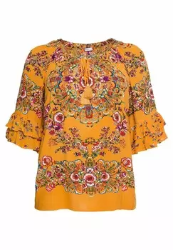 Туника Sheego, желтый