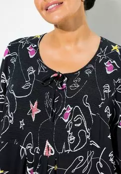 Туника SMOK Ulla Popken, черный