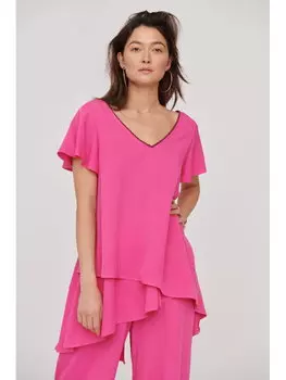 Туника стандартного кроя Blue Shadow, розовый