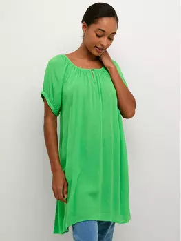 Туника стандартного кроя Kaffe, зеленый