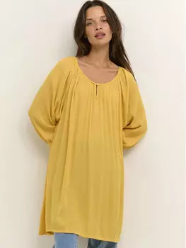 Туника стандартного кроя Kaffe, желтый
