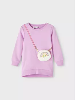 Туника стандартного кроя Name It, фиолетовый