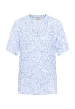 Туника СВОБОДНОГО КРОЯ ETERNA, светло-голубой