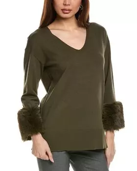 Туника-свитер Joseph Ribkoff, зеленый