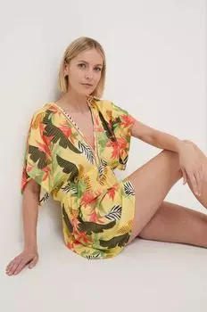 Туника Tropical Party Desigual, желтый