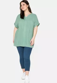 Туника TUNIKA Sheego, светло-зеленый