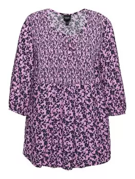 Туника Ulla Popken, цвет amethyst